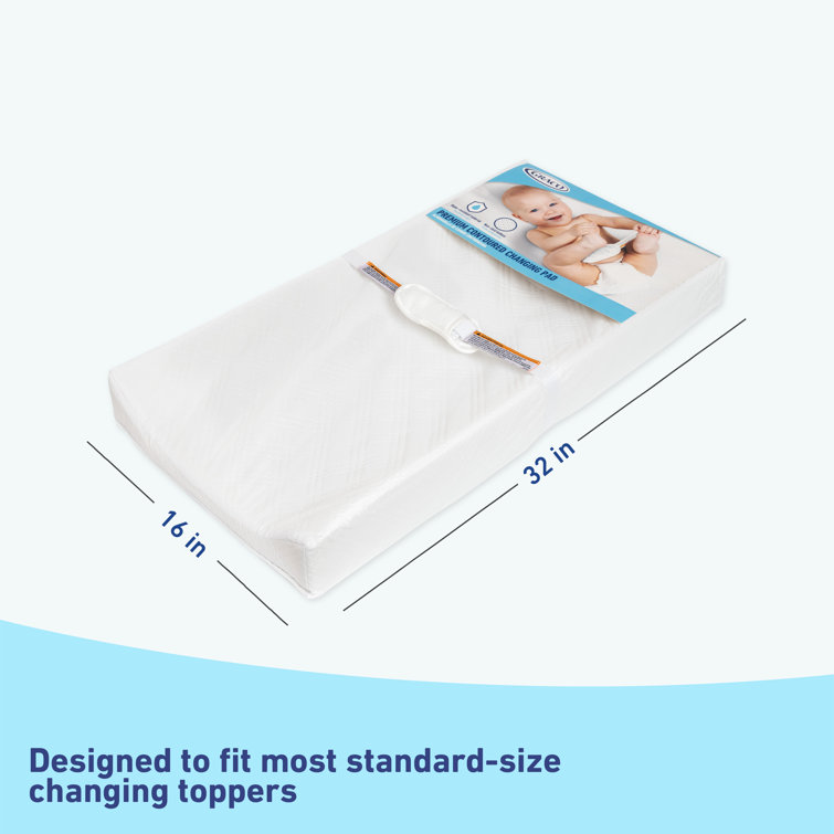 Poopoose wiggle free outlet diaper changing pad